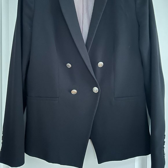 Mango Basics, size M, Double Breasted Jacket in Black, used - Picture 2 of 7